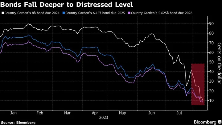 Country Garden’s Losses Fan Worst Fears on China Property Market