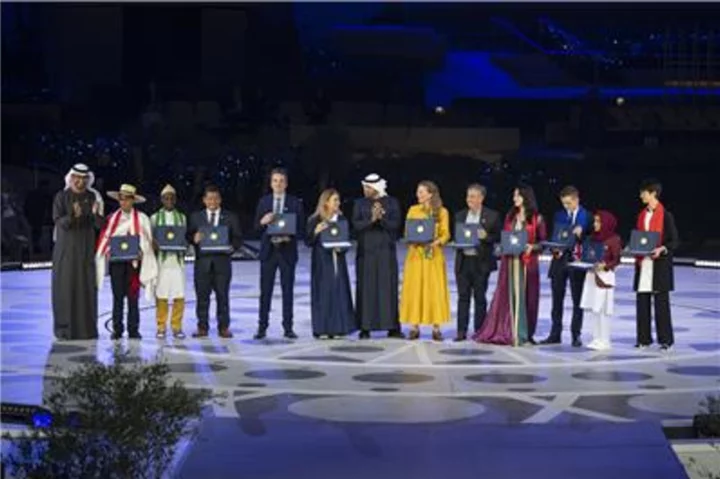 11 Winners Recognised at Zayed Sustainability Prize Awards Ceremony held during COP28 UAE