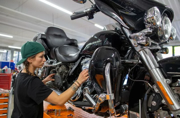 Harley-Davidson profit slumps on sluggish demand