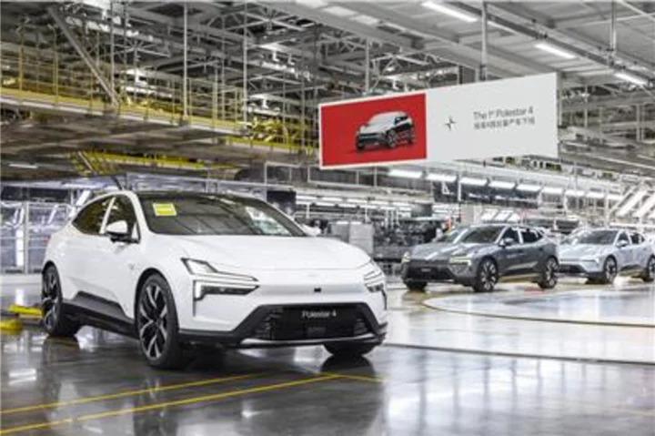 Polestar 4 production starts; first customer deliveries expected before end of 2023