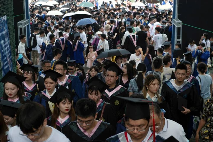 More Chinese graduates return to hometowns in depressed economy - state media