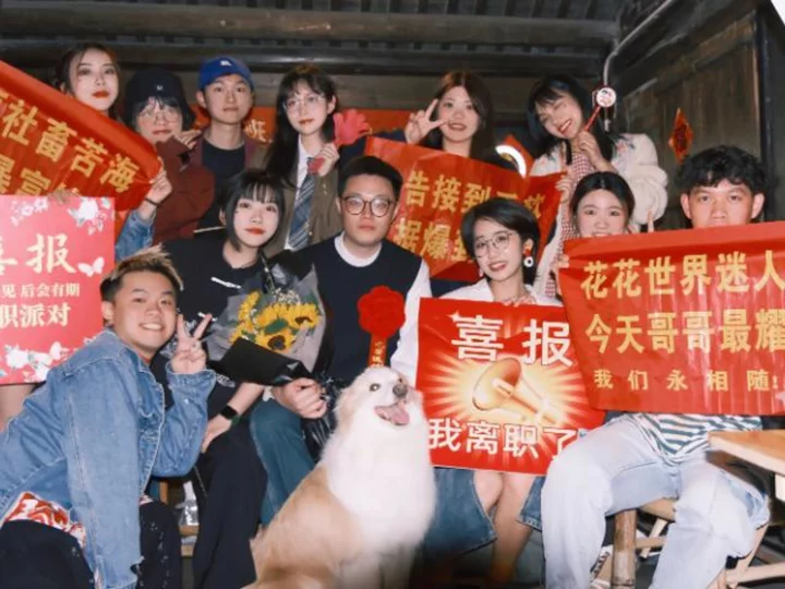 Why China's young people are quitting their jobs and throwing 'resignation parties'