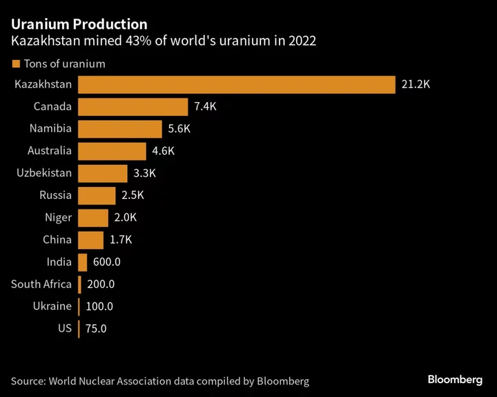 Macron Lands in Putin’s Backyard Seeking New Friends and Uranium