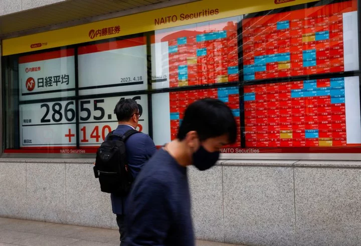 Asian shares set for worst month since Feb on China gloom