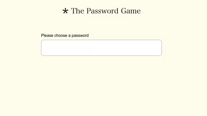 What is the new Password Game sweeping the internet – and how do you win?