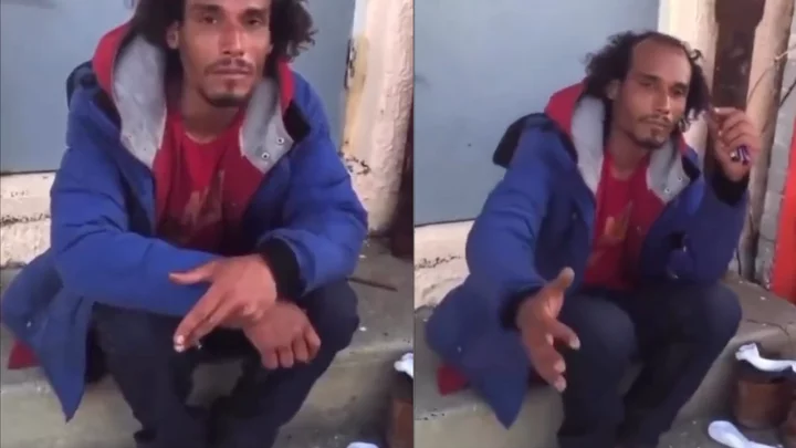 Man under fire for confronting homeless man who bullied him at school