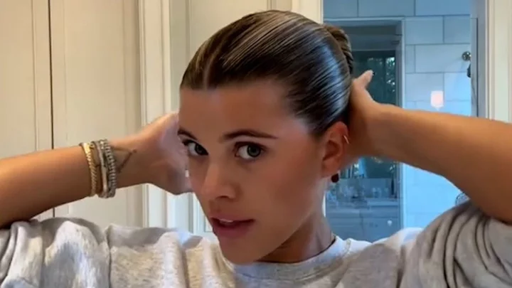 Sofia Richie finally shares tutorial on how to do her 'easy' signature sleek bun