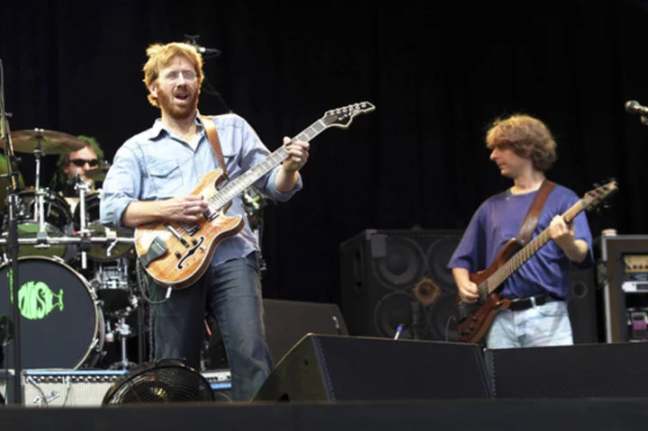 Vermont-based Phish to play 2 shows to benefit flood recovery efforts