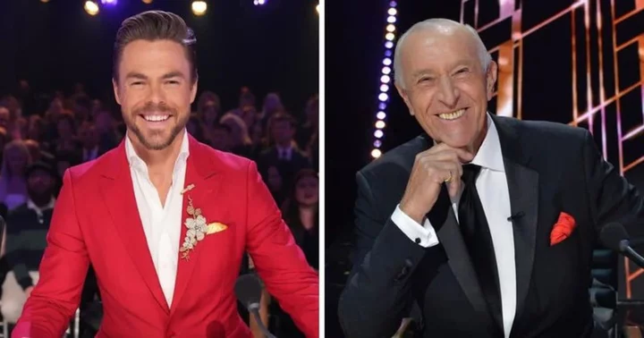 'DWTS' Season 32 judge Derek Hough gets emotional as he remembers Len Goodman during semi-finale of ABC show