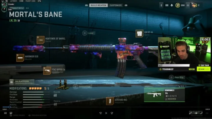 OpTic Teep Reveals 'Ol' Reliable' M4 Warzone 2 Build That Dominates at Mid Range