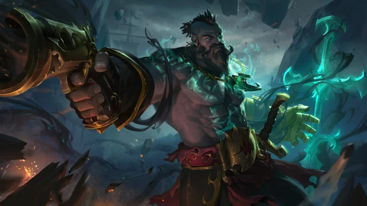 Gangplank the Betrayer Skin Splash Art, Price, Release Date, How to Get