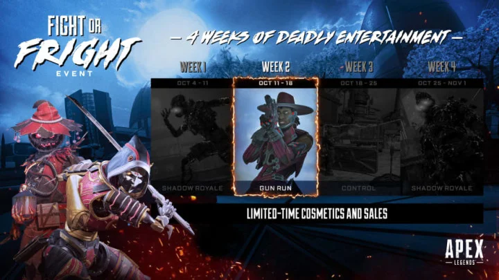 Apex Legends Halloween Skins 2022 Detailed