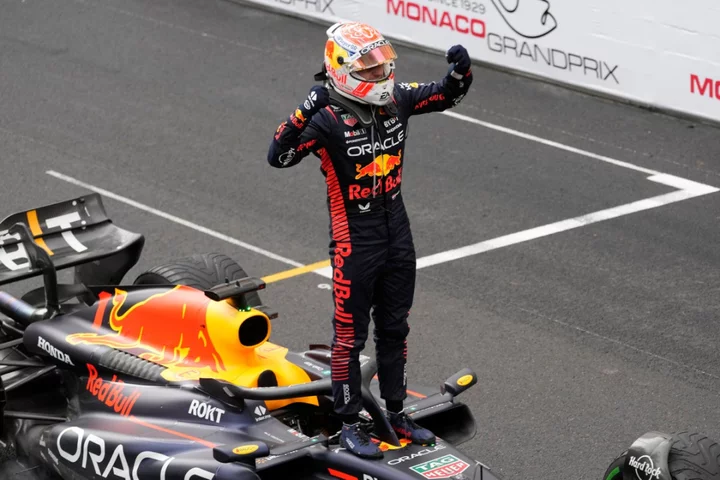 Max Verstappen defies rain and Fernando Alonso threat to win Monaco Grand Prix