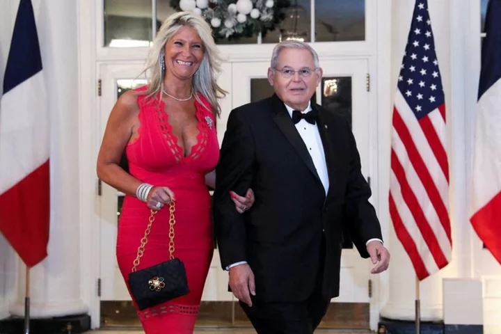 Senator Menendez's wife of three years at center of bribery allegations