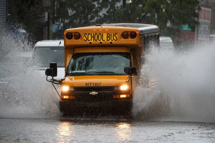 New York deluge triggers flash floods, brings chaos to subways