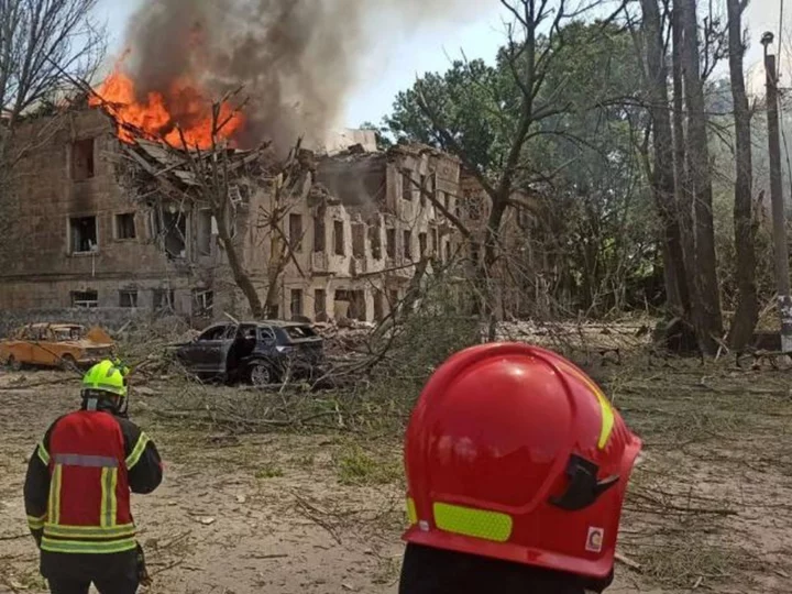 Deadly Russian strikes obliterate Dnipro medical facility in central Ukraine