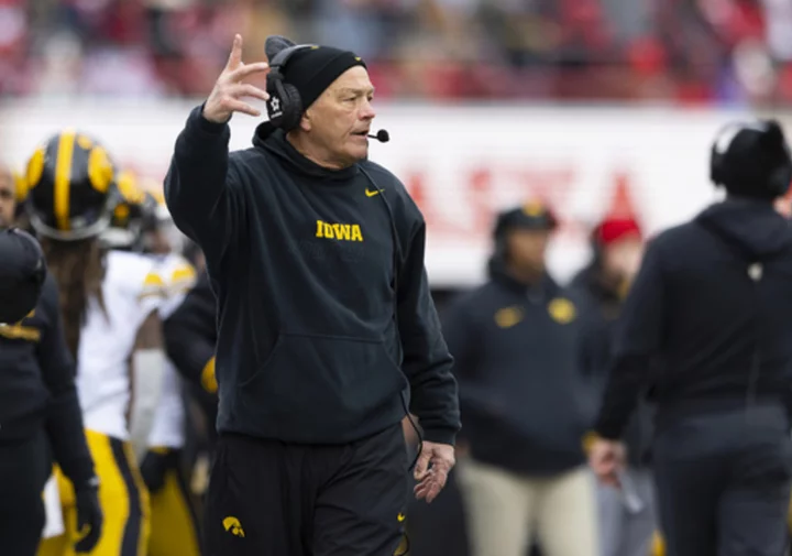 Iowa's Kirk Ferentz knows beating No. 2 Michigan would be tall task. He says 'anything is possible'