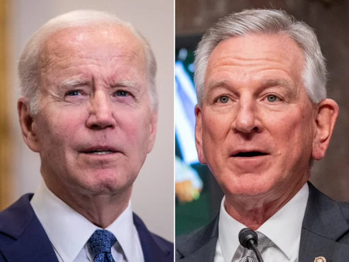 Biden issues scathing rebuke of Tuberville's hold on military promotions