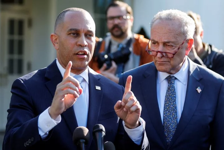 House Democrats filing 'discharge petition' on debt limit in case needed, Jeffries says