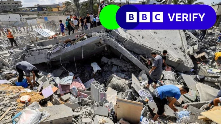 Strikes on south Gaza: BBC verifies attacks in areas of ‘safety’