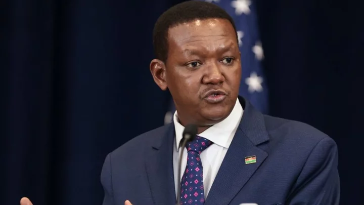 Kenya's Foreign Minister Alfred Mutua demoted in Ruto's reshuffle