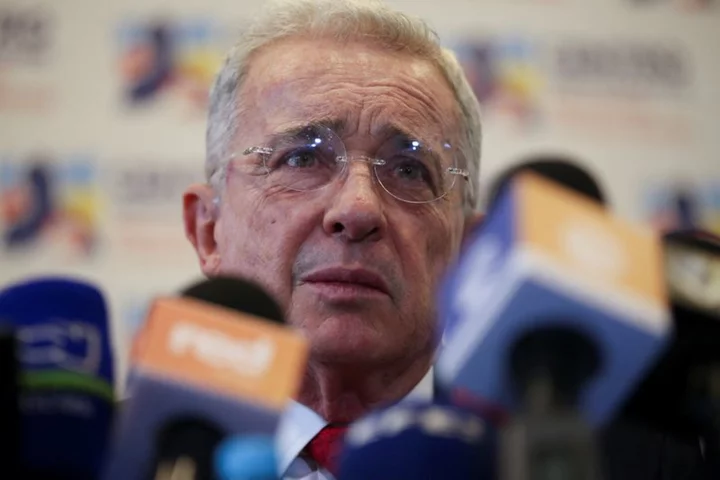 Colombia ex-president Uribe could go on trial in witness tampering case