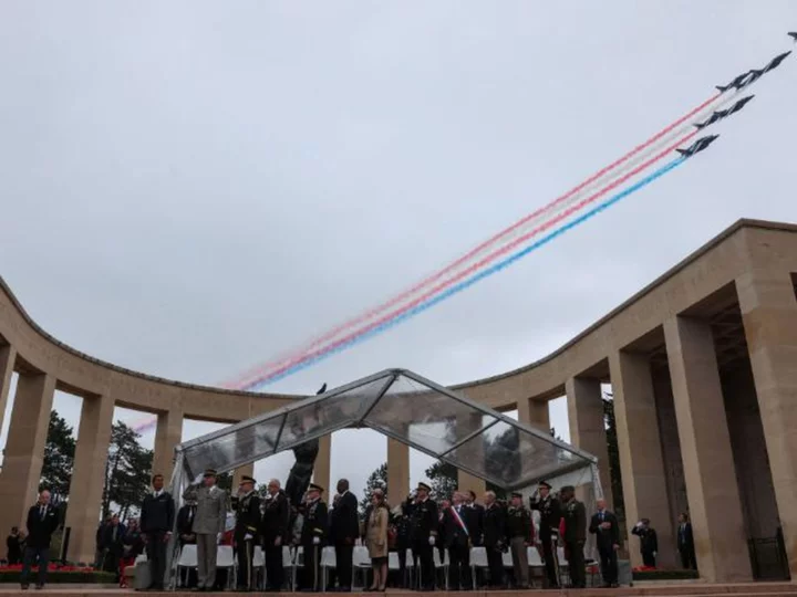 US defense secretary points to parallels with Ukraine war at D-Day anniversary ceremony