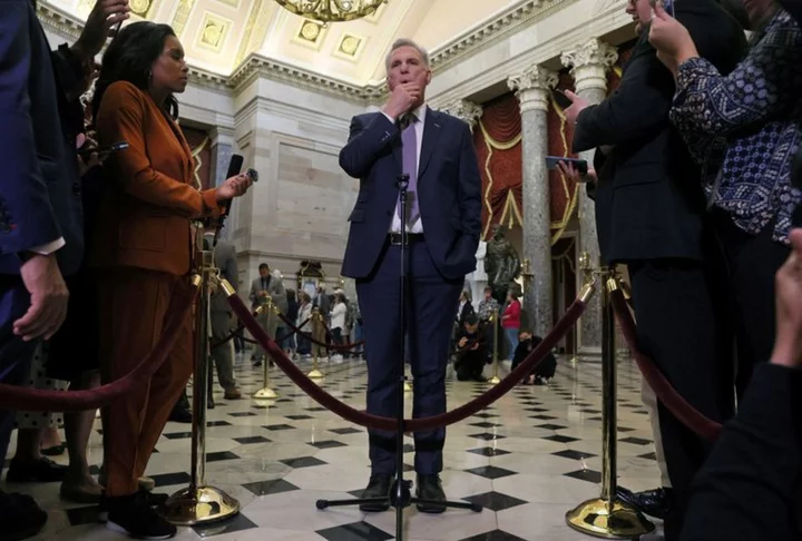 McCarthy says Biden must tighten border to avert US government shutdown