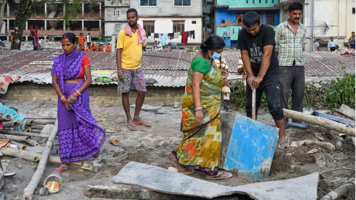 Sikkim India floods: 'I was holding mum's hand but the water separated us'