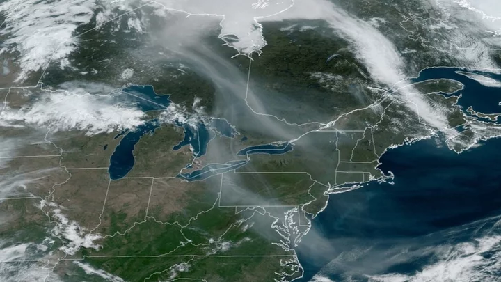 Wildfire smoke from Alberta and British Columbia reaches US