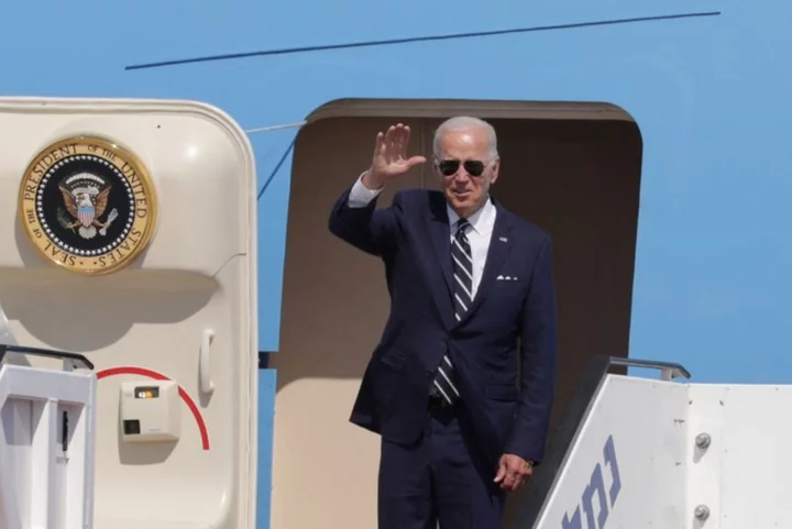 Biden says will discuss democratic values with Israel's Netanyahu