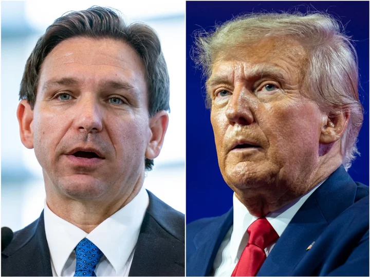 Trump accuses Ron DeSantis of ‘blatantly’ plagiarising his speech