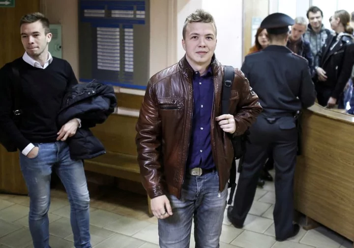 Belarusian blogger arrested on Ryanair flight has been pardoned -BELTA