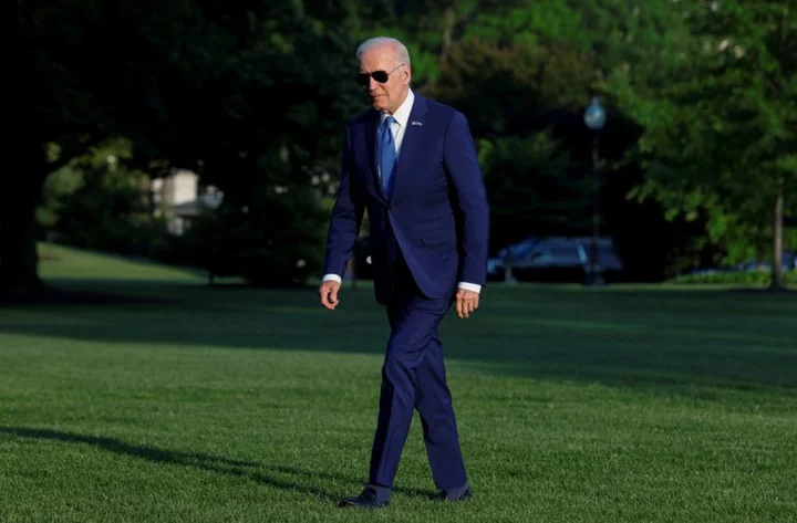 Biden lauds U.S. job growth, says debt ceiling bill to also boost economy