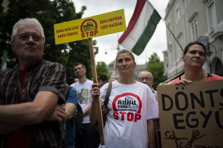 As electric cars boom, locals fear Chinese battery plant will harm land in drought-stricken Hungary