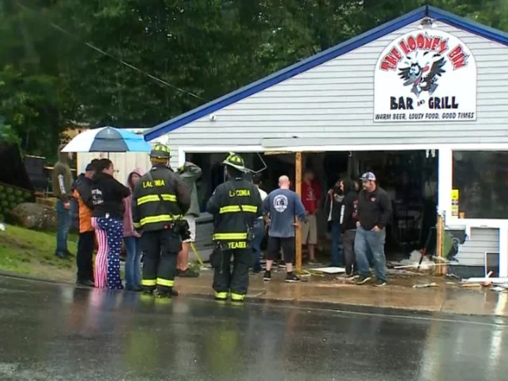 Dozens injured after vehicle crashes into New Hampshire restaurant, authorities say