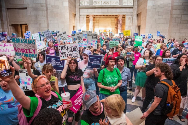 Nebraska Republicans approve combined gender-affirming care ban and anti-abortion bill after epic filibuster