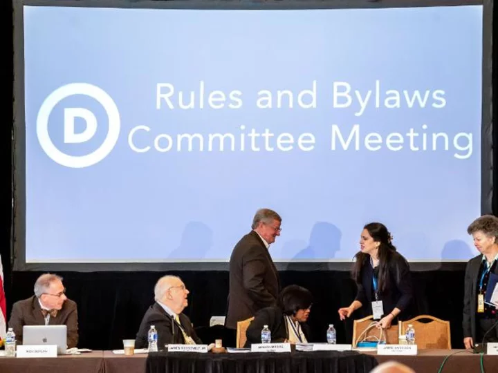 DNC rules panel meets again as status of Iowa and New Hampshire on 2024 calendar remains up in the air