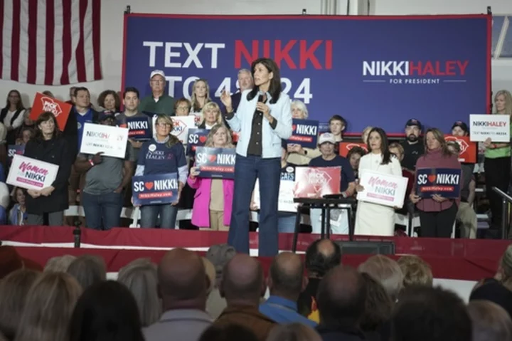 Nikki Haley draws the largest crowd of her campaign in her home state of South Carolina