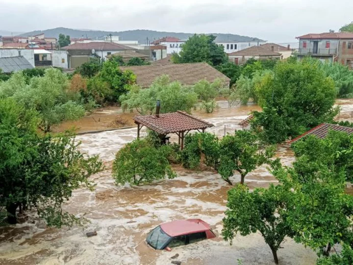 Greece floods kill at least one as country grapples with 'totally extreme weather phenomenon'