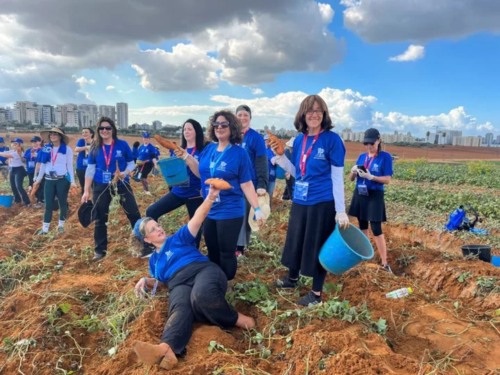 Volunteers rush to Israeli farms stripped of workers after Hamas attack