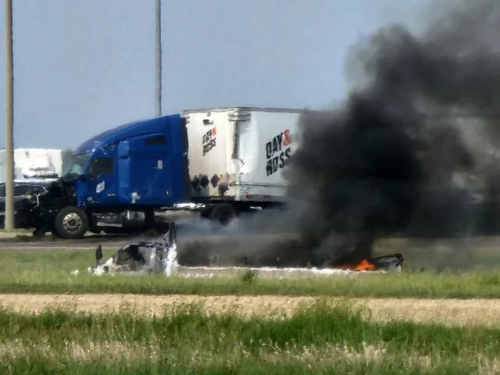 At least 15 dead in Canada highway collision