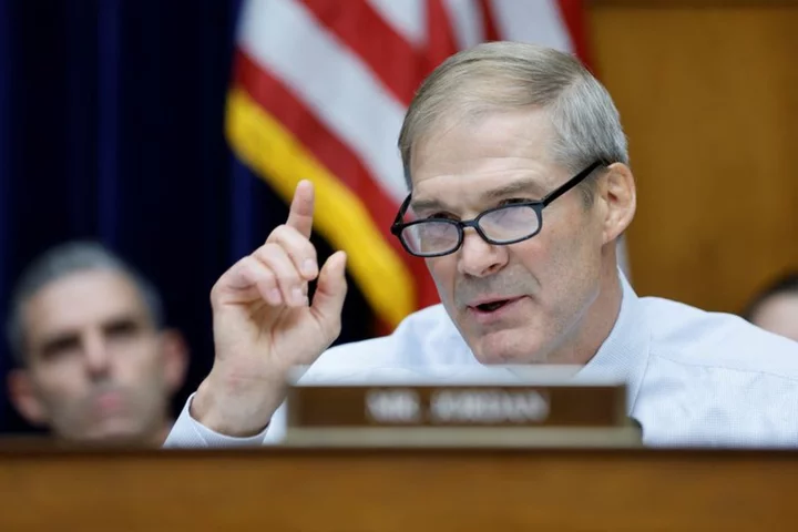 Jim Jordan, longtime critic of top US House Republicans, grasps at gavel