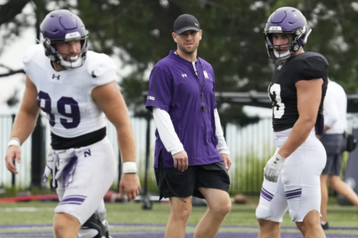 Northwestern coach says he's 'really confident' Wildcats will be cheered at home despite scandal