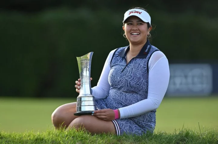 Lilia Vu bookends 2023 majors, captures AIG Women's Open title