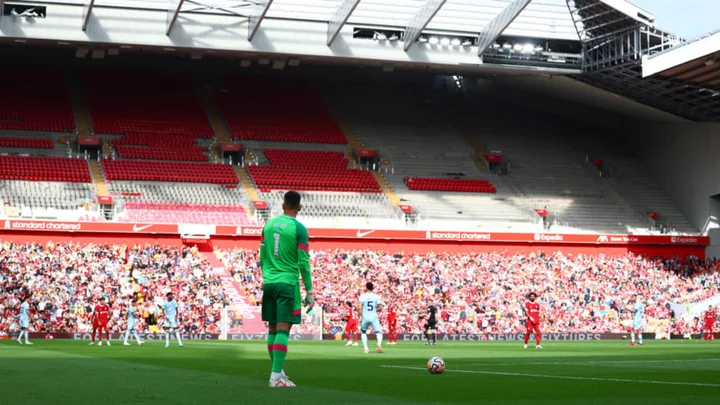 Liverpool's Anfield Road Stand won't fully re-open for at least another month