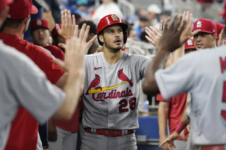 Arenado homers, Cardinals pitchers blank Marlins to win 3-0 and avoid sweep