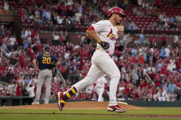 Cardinals' Nolan Arenado homers in 5th consecutive game