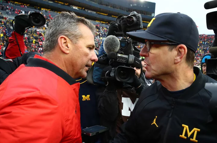 Urban Meyer fuels brutal Jim Harbaugh rumors for Michigan football