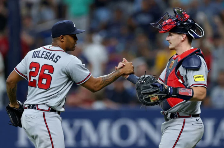 Braves embarrass Rays on their home field and in their hometown newspaper